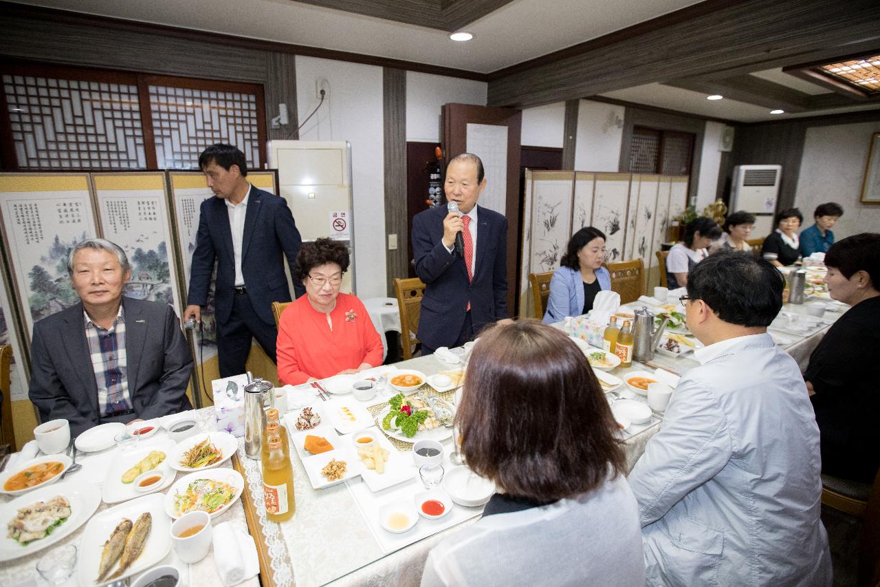 퇴직 간부공무원 간담회