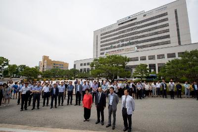 문동신 시장님 퇴임 기념식수 및 사진전