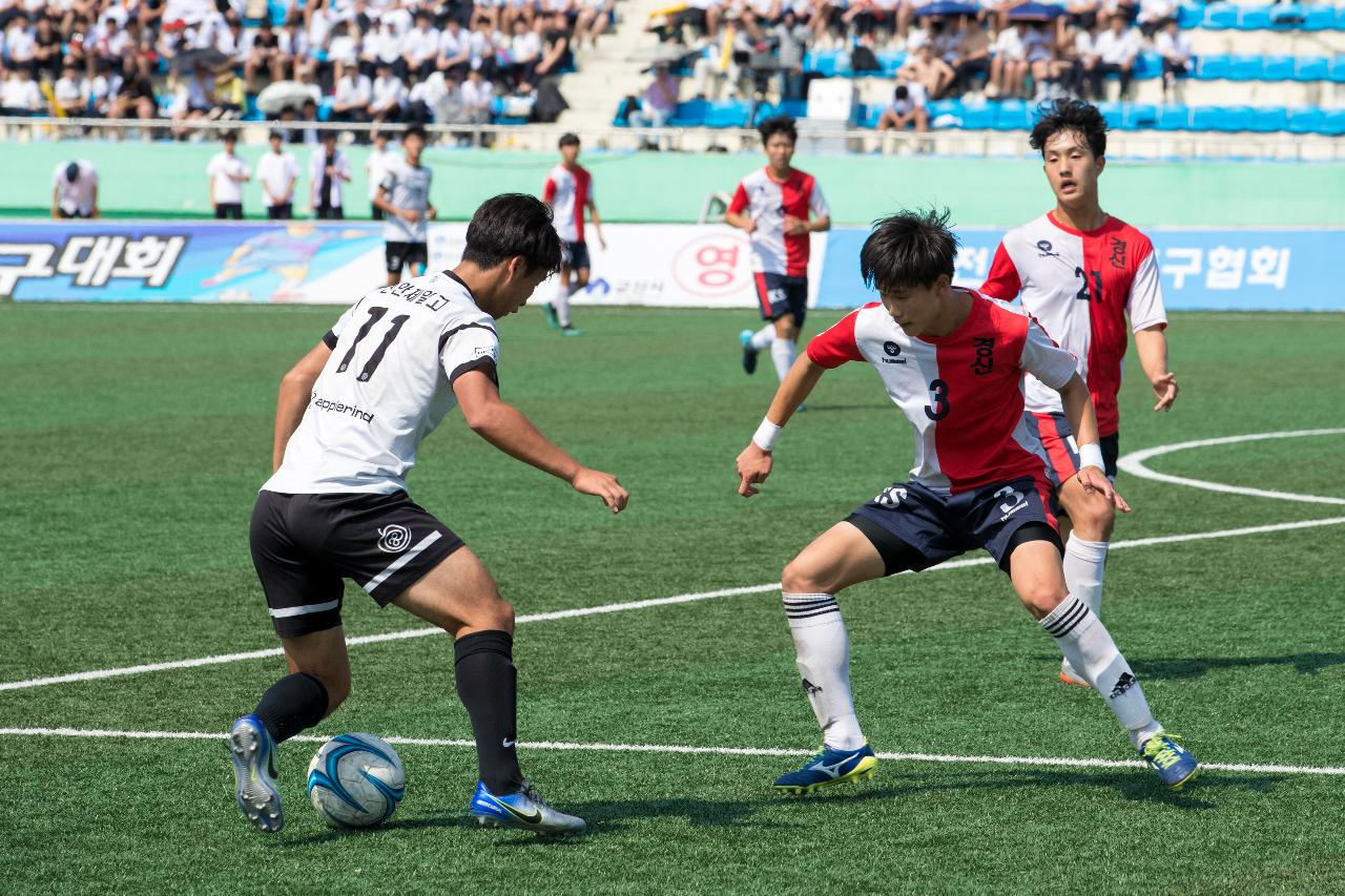 금석배 전국고교축구대회 시상식