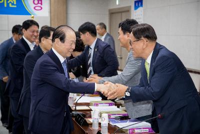 제8대 군산시의회 의원 당선자 간담회