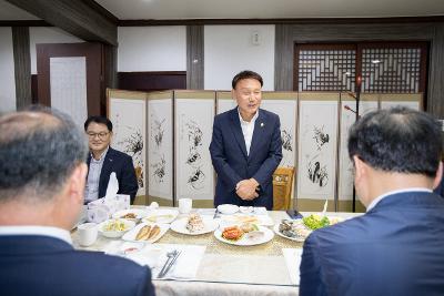 시장님 취임축하 부시장님 환송회