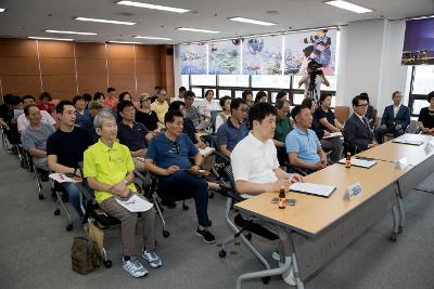 군산맛집 지정증 교부 및 친절교육