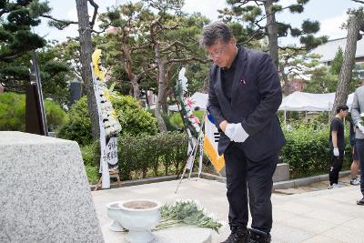 군산중고교 6.25학도병 전사자 추모제