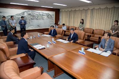 한국지엠 현대중공업 협력업체 물류비 지원 협약식