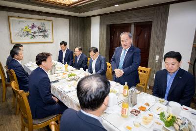 시장님 취임축하 부시장님 환송회