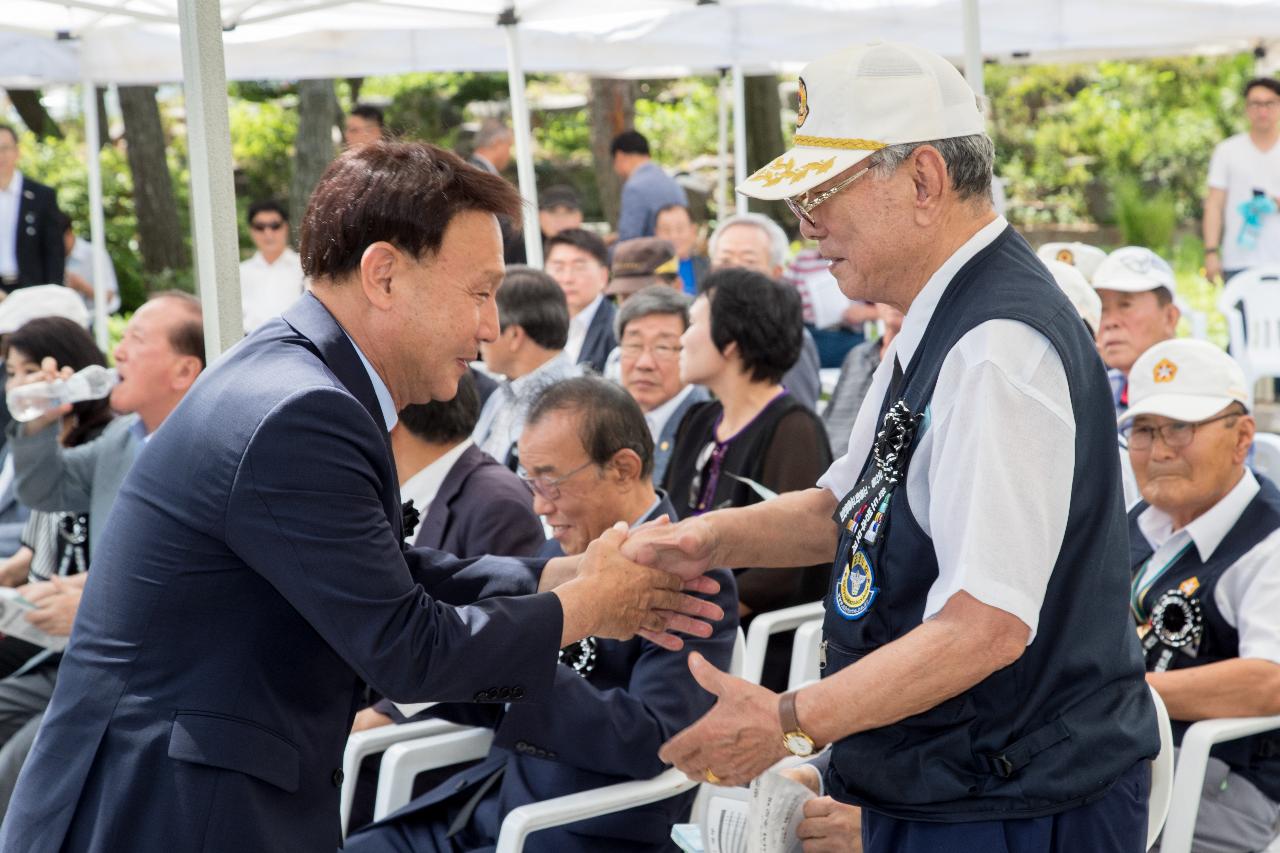 군산중고교 6.25학도병 전사자 추모제