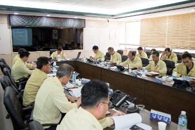 호우피해 항구복구 대책회의