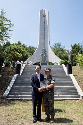 해병대 최초전투 전승기념식