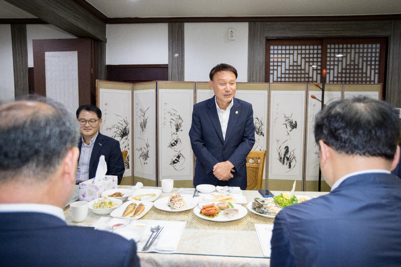 시장님 취임축하 부시장님 환송회