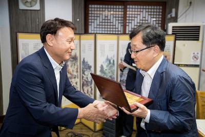 시장님 취임축하 부시장님 환송회