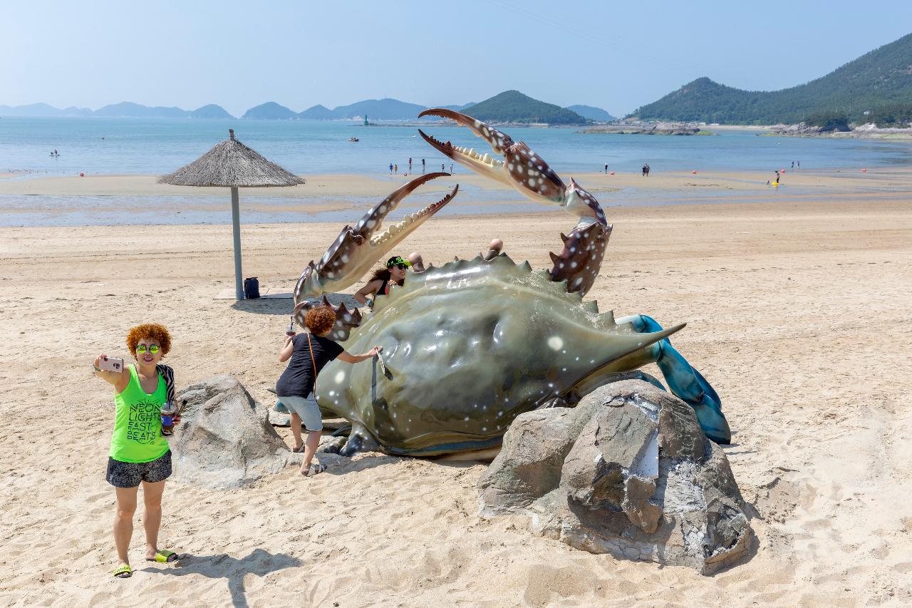 선유도 해수욕장 개장식