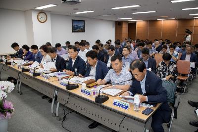 군산사랑상품권 관과소 읍면동장 추진상황보고회