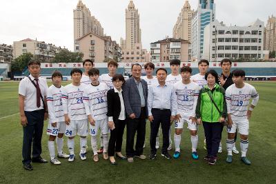 군산 축구협회 친선경기 방문