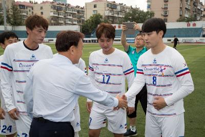 군산 축구협회 친선경기 방문