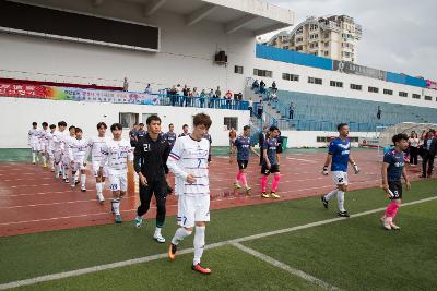 군산 축구협회 친선경기 방문