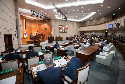 군산시의회 임시회 제1차 본회의