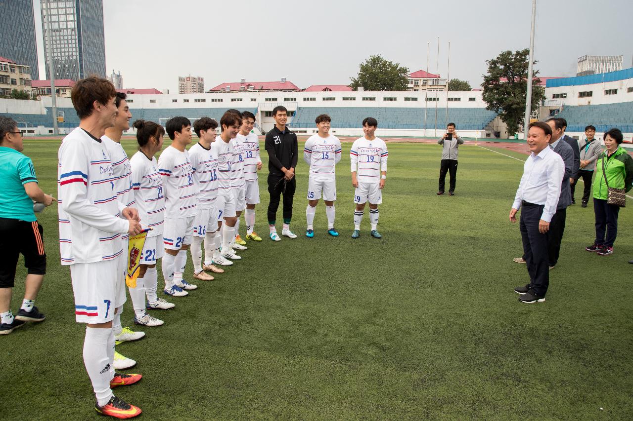 군산 축구협회 친선경기 방문