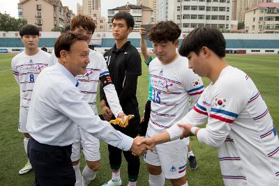 군산 축구협회 친선경기 방문