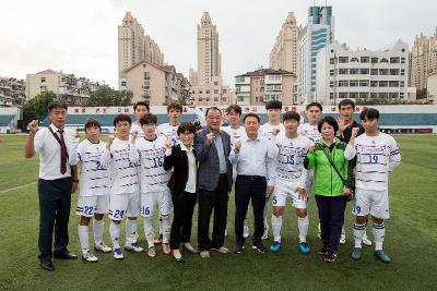 군산 축구협회 친선경기 방문