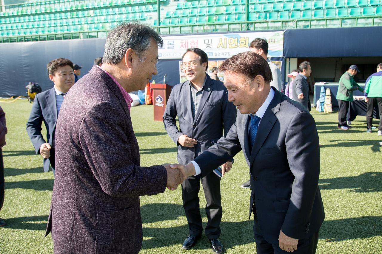 우드볼 보급을 위한 교육 시연회