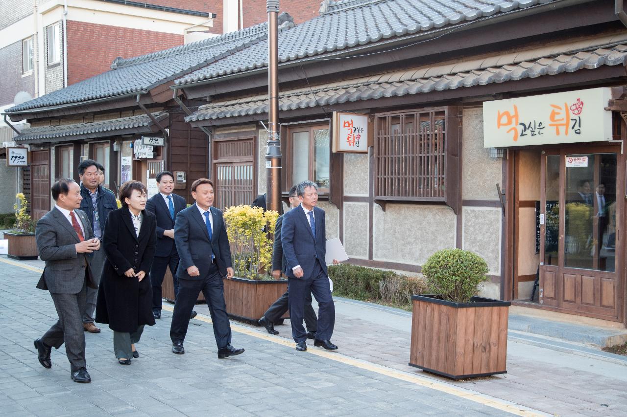 국토교통부 장관 도시재생사업 현장방문