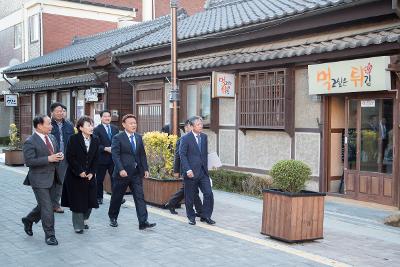 국토교통부 장관 도시재생사업 현장방문