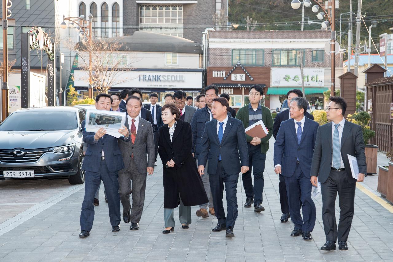 국토교통부 장관 도시재생사업 현장방문