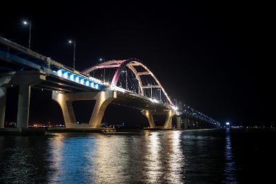 동백대교 야간경관조명 현장점검