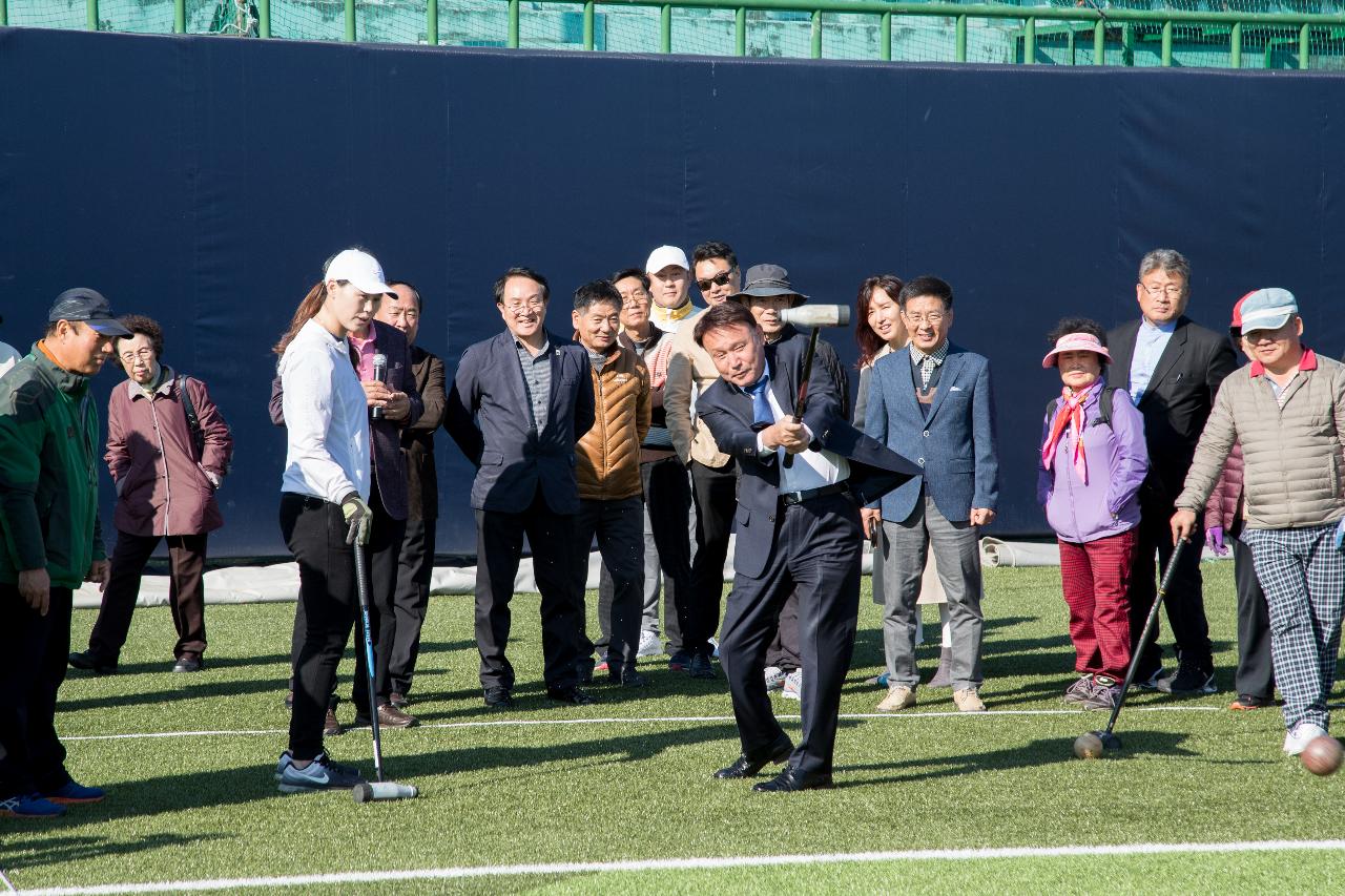 우드볼 보급을 위한 교육 시연회