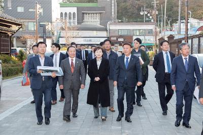 국토교통부 장관 도시재생사업 현장방문