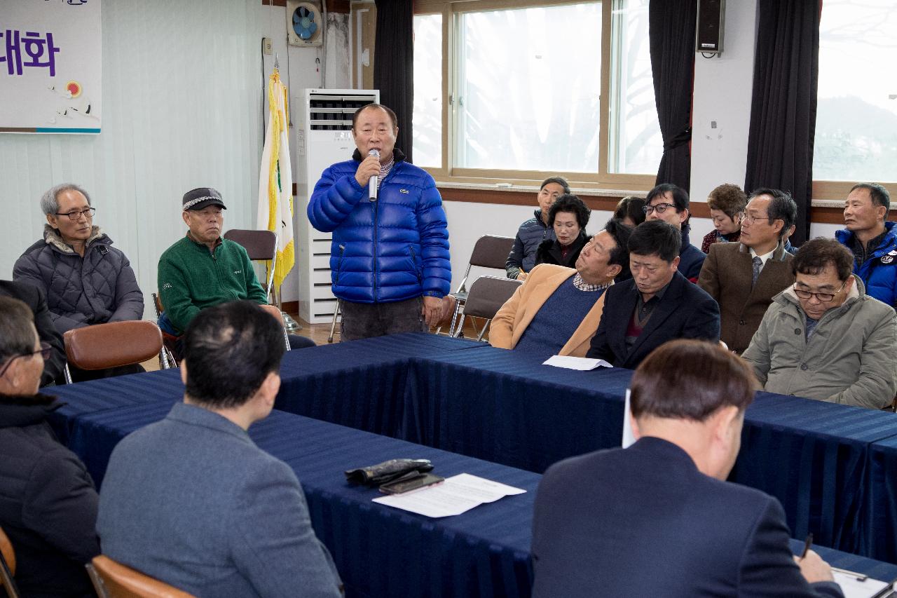 서수면 주민과 함께하는 신년 대화