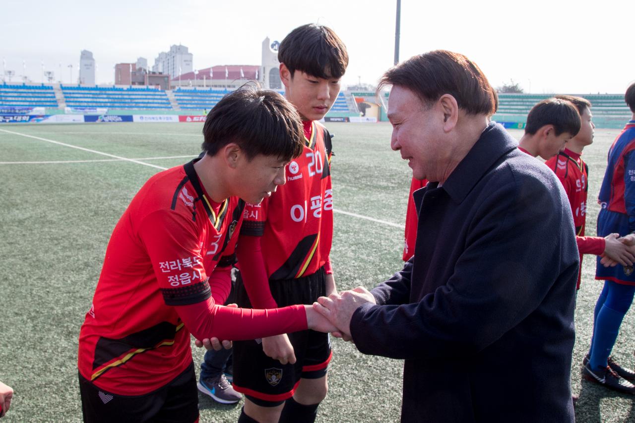 채금석선생 추모식 및 금석배 전국학생 축구대회