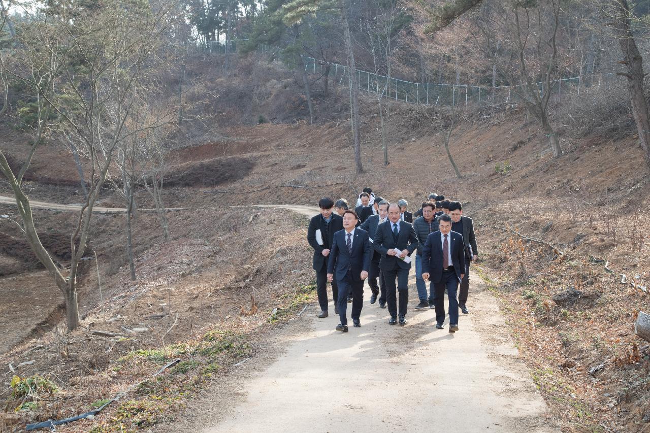 군산대학교 도시숲 조성관련 협약식