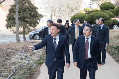 군산대학교 도시숲 조성관련 협약식