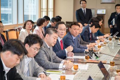 한국지엠 군산공장 인수협약관련 기자회견