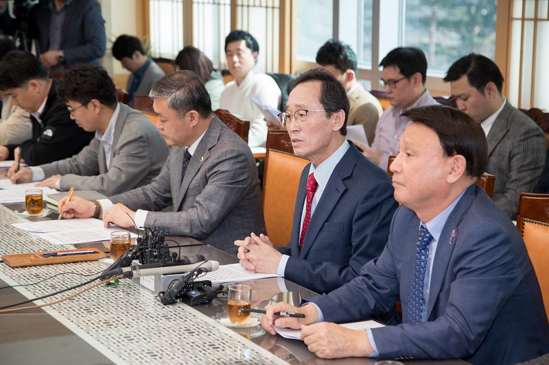 한국지엠 군산공장 인수협약관련 기자회견