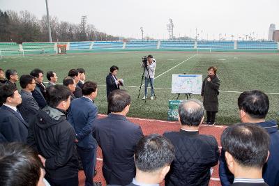 군산새만금국제마라톤대회 현장 보고회