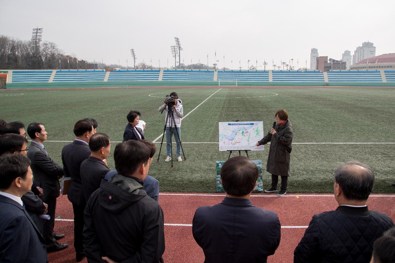 군산새만금국제마라톤대회 현장 보고회