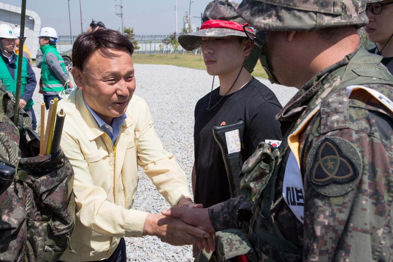 국가중요시설 민관군경 합동 방호 실제훈련