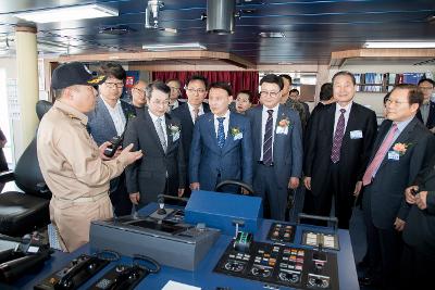 군산대학교 실습선 새해림호 취항식