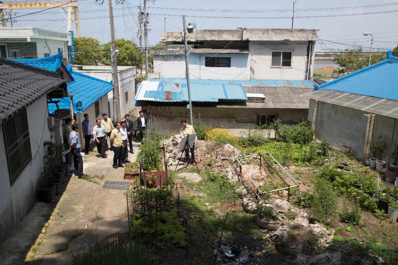 수해 복구사업 현장방문