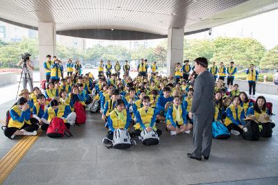 지역인재 대학생 기업탐방 및 도보순례 출정식