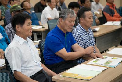 2019년 군산시 벼농사 종합 평가회