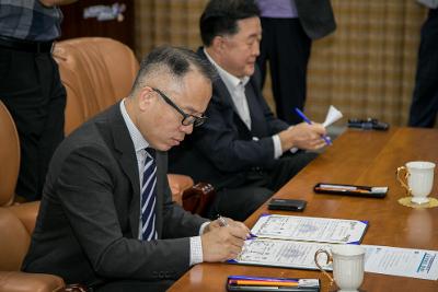 중국 국제여행사 업무 협약식