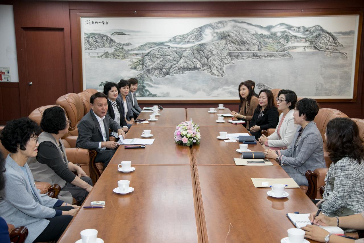 한국여성경제인협회 전북지회장 면담