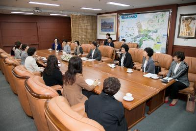 한국여성경제인협회 전북지회장 면담