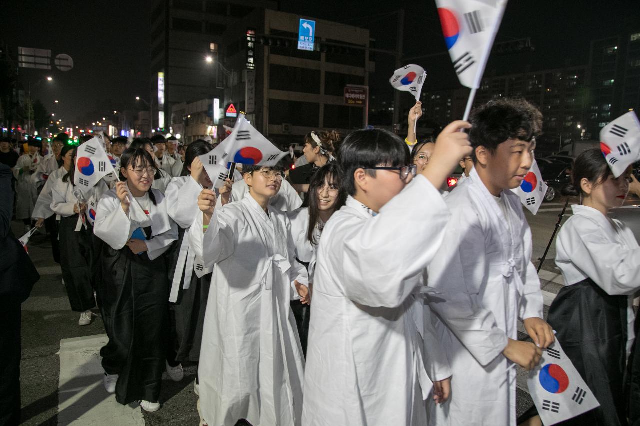 제7회 군산시간여행축제 퍼레이드