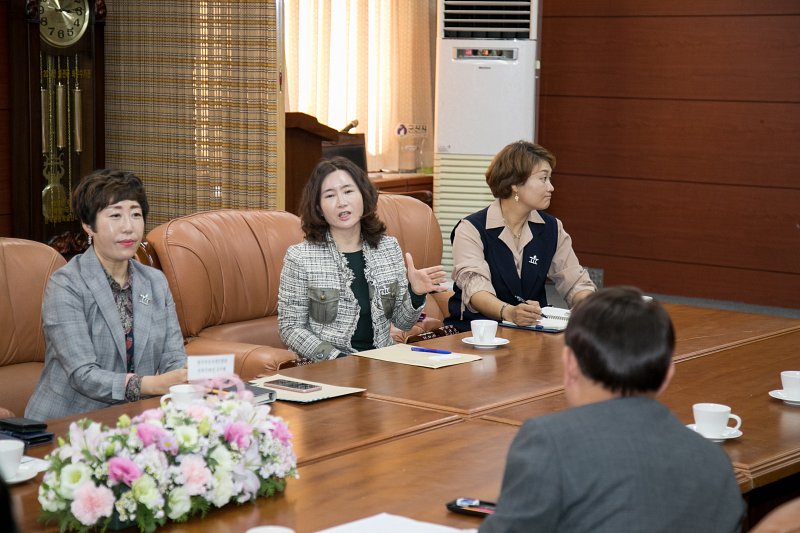 한국여성경제인협회 전북지회장 면담