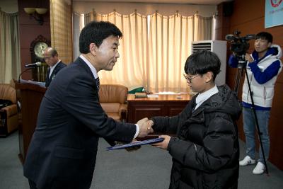 (사)희망사 업무협약 및 장학금 전달식