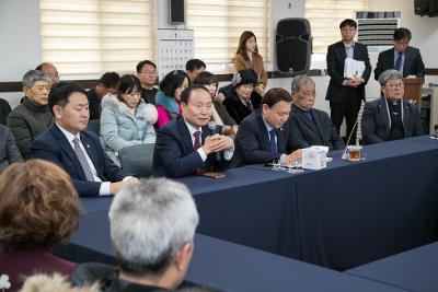 2020년 옥산면 신년대화